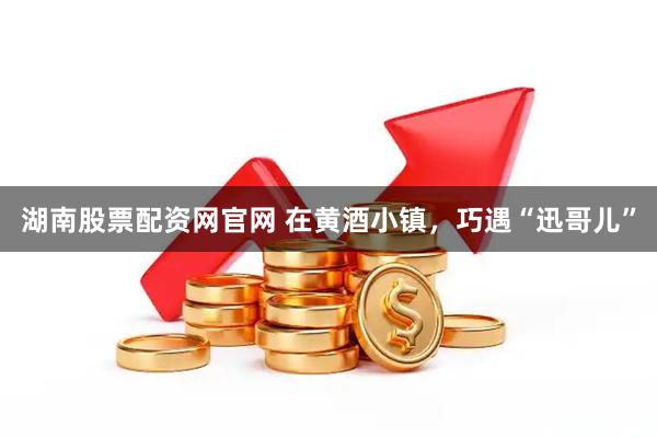 湖南股票配资网官网 在黄酒小镇，巧遇“迅哥儿”